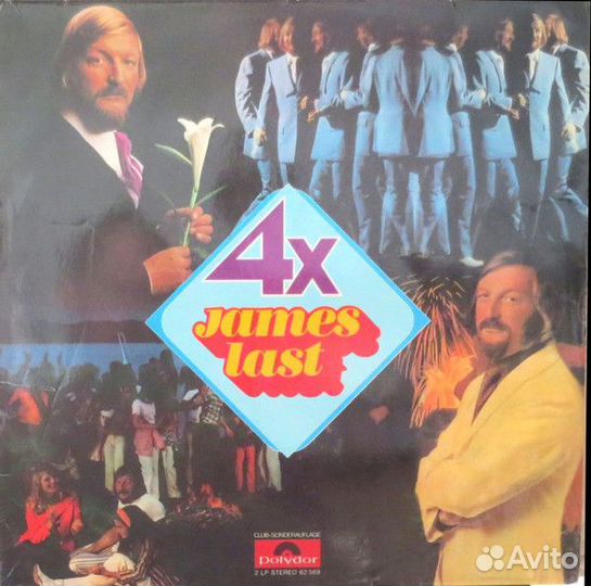 James Last - 4 X James Last (2xLP, Comp, Club, Ga