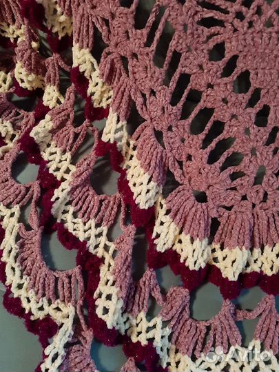 Шаль ручной работы