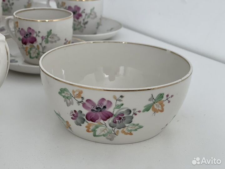 Сервиз СССР Песочное, очень редкий