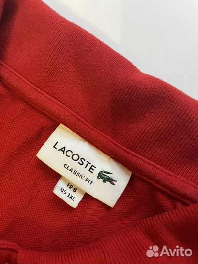 Поло lacoste оригинал