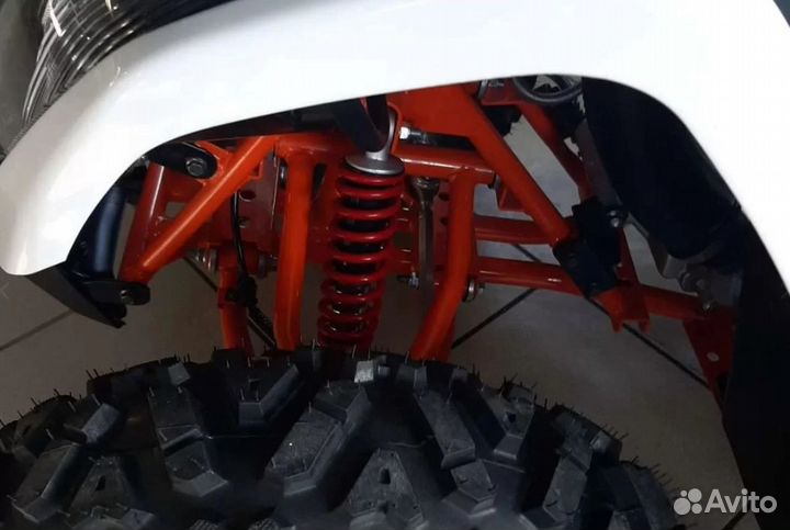 Квадроцикл Kayo Big Bull черно-белый