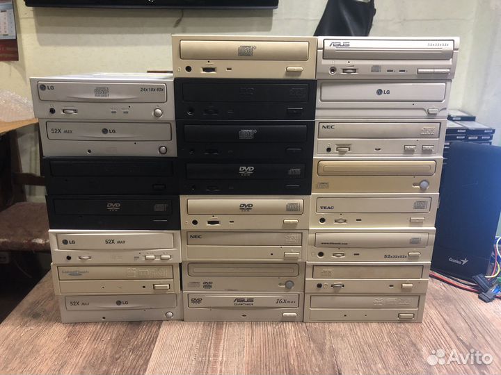 CD-ROM, CD-RW, DVD-ROM, DVD-RW приводы IDE