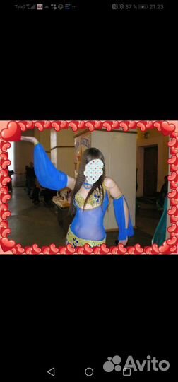 Костюм для восточных танцев