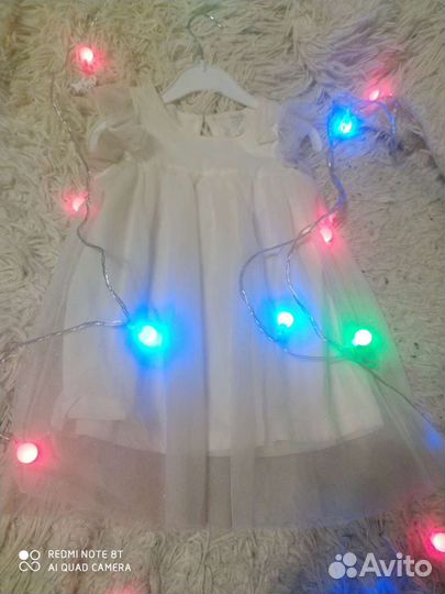 Платье для девочки 92