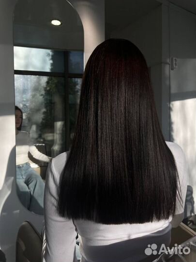 Однотонное окрашивание волос, тонирование