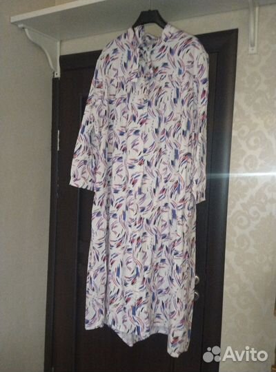 Платье рубашка 52-54
