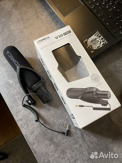 Микрофон пушка comica v30 pro