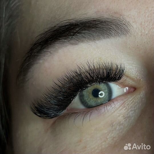 Наращивание ресниц за 1ч.30 любой объём