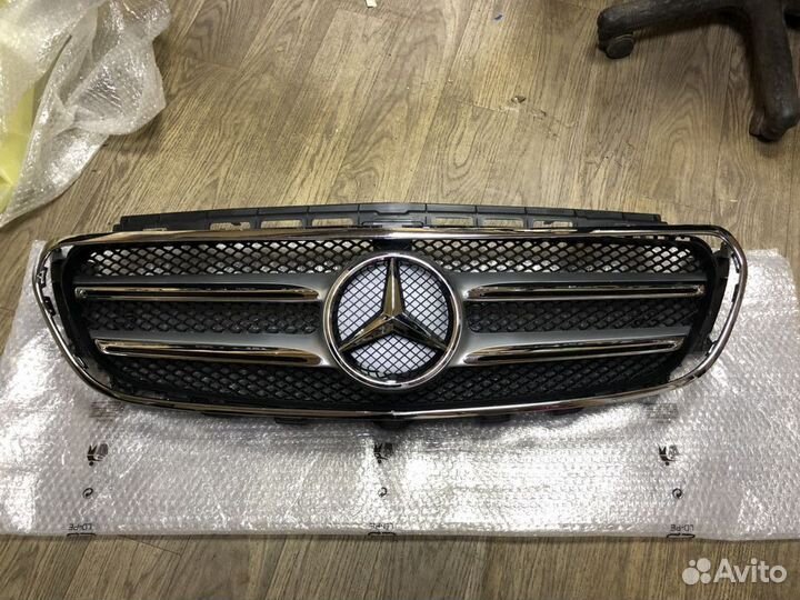 Mercedes W213 AMG решетка радиатора