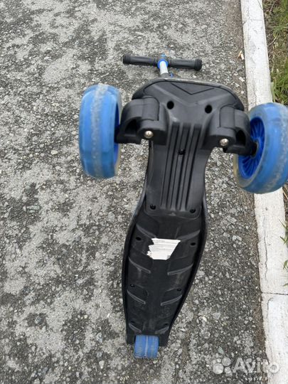 Самокат детский трехколесный бу