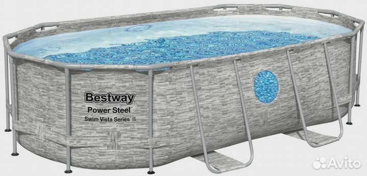 Каркасный бассейн 427х250х100