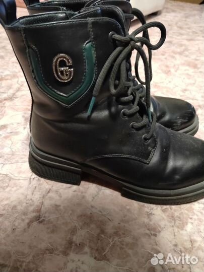 Ботинки детские, осень- весна, размер 36, б/у