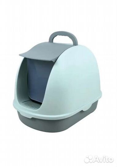 Закрытый лоток для кошек большой