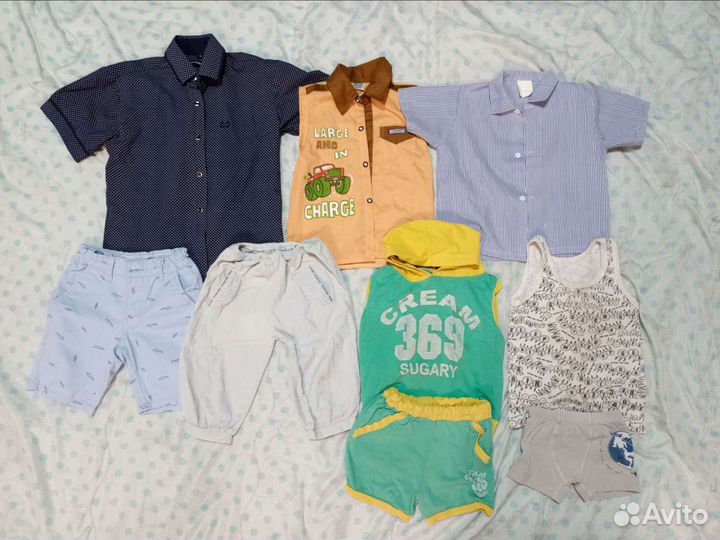 Пакет вещей на мальчика 92 98 104