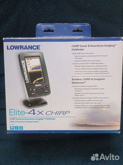 Эхолот lowrance elit-4X chirp