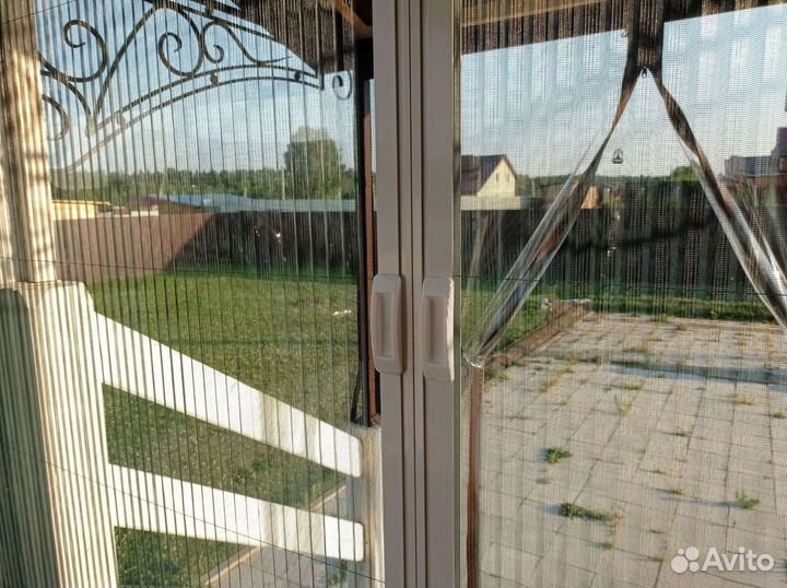 Сетка-гармошка для веранды