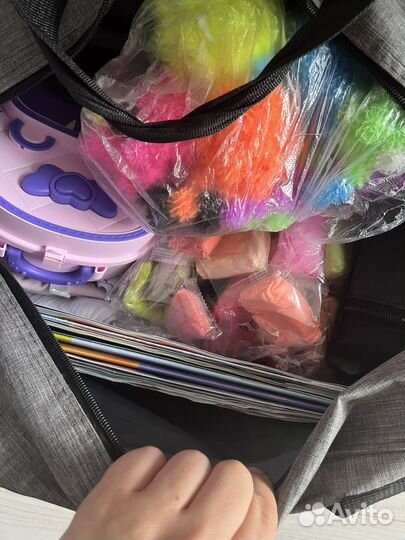 Сумка с развивающими игрушками