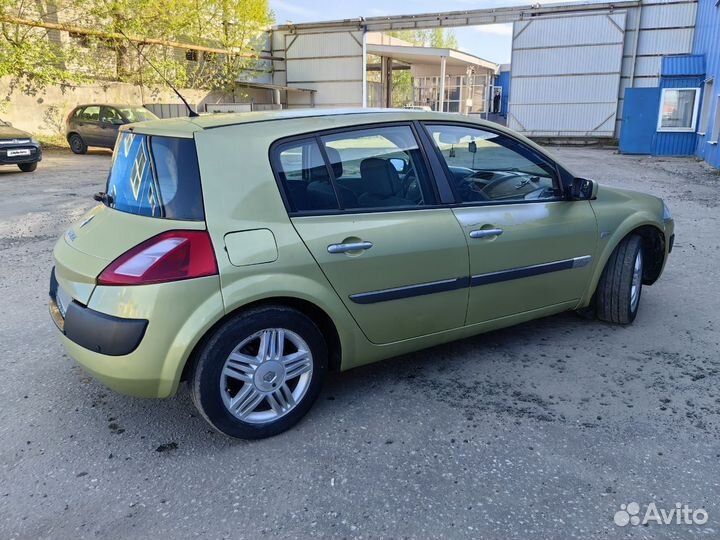 Renault Megane 2.0 AT, 2004, 214 000 км