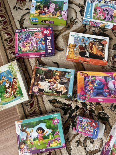 Пазлы мазайки