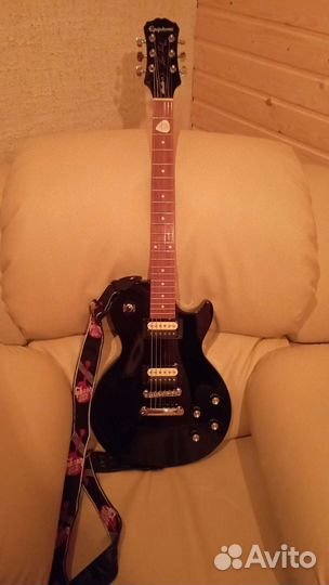 Электрогитара epiphone и комбоусилитель marshall