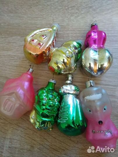 Елочные игрушки СССР