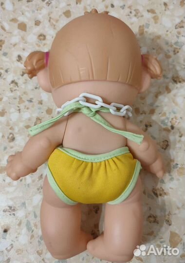 Пупс кукла ванильная