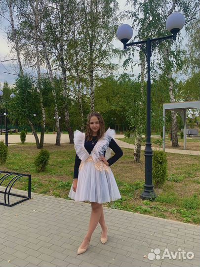 Школьный фартук и платье