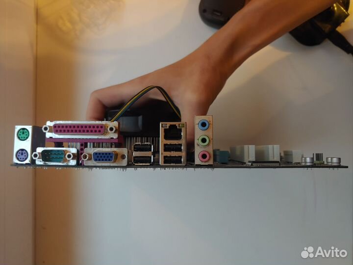 Материнская плата 1155 + pentium g2030+кулер