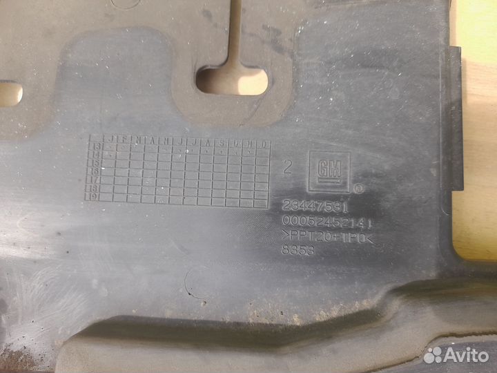 Дефлектор радиаторов Opel Insignia