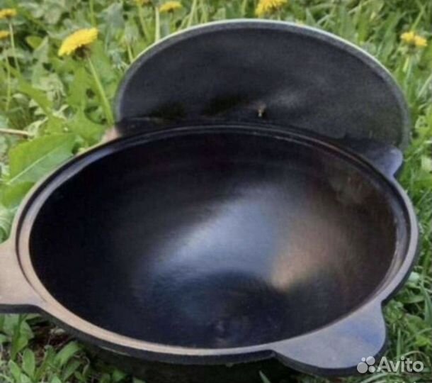 Казан чугунный узбекский 16л
