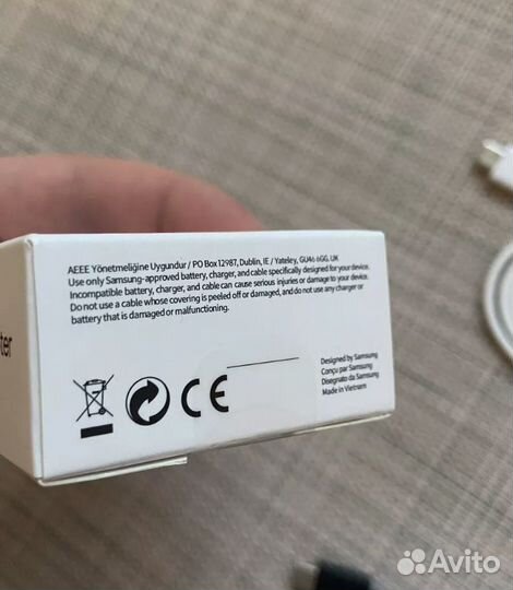 Зарядка samsung 25w оригинал