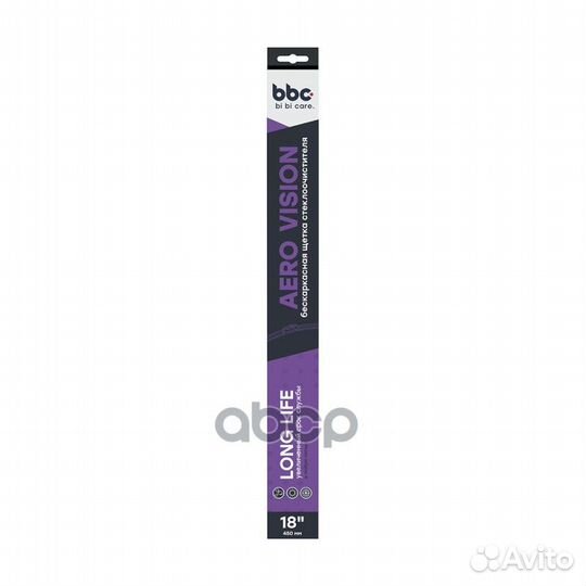 Щетка стеклоочистителя бескаркасная, 450 мм 490