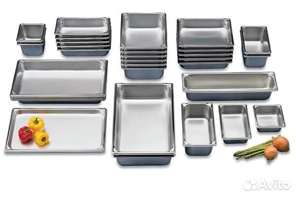 Гастроемкости из нержавеющей стали полипропилен