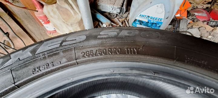 Toyo Proxes Sport SUV 265/50 R20 50Y