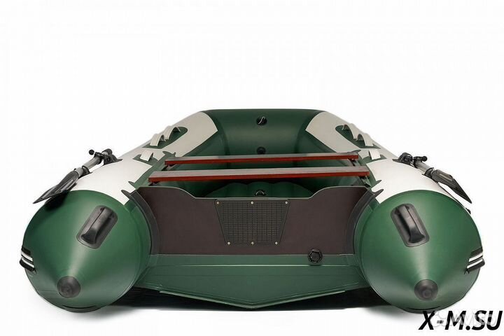 Лодка mishimo lite 400 (серый/зеленый)