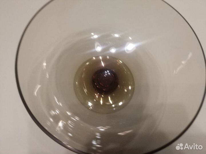 Конфетница, дымчатый опал, конец 60х, винтаж СССР