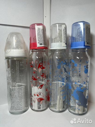 Бутылочки для кормления nuk