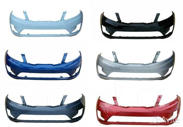 Бампер передний Kia Rio III (2011-2015) в цвет