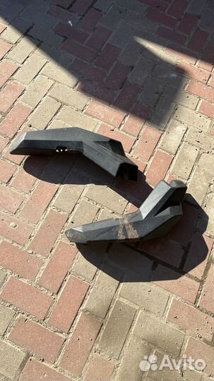 Yamaha grizzly 700 фары пластик бампер