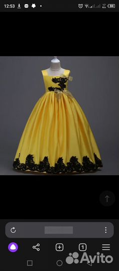 Детское платье