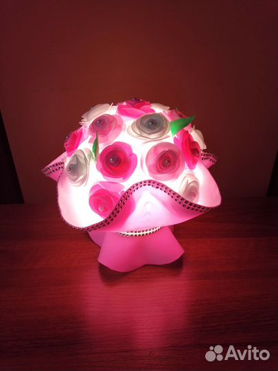 Светильник букет ночник ручной работы