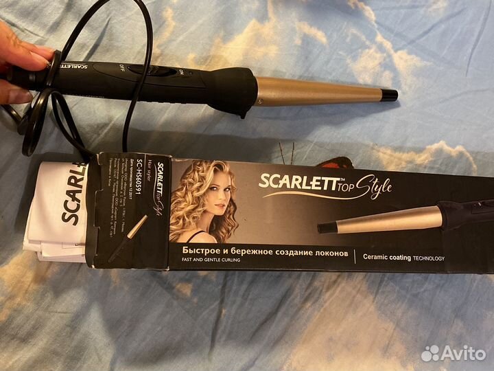 Плойка стайлер scarlett top style