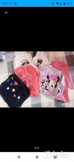 Одежда пакетом для девочки 104-122