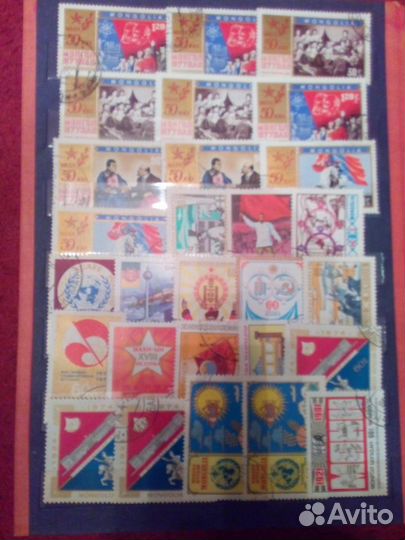 Марки Монголия