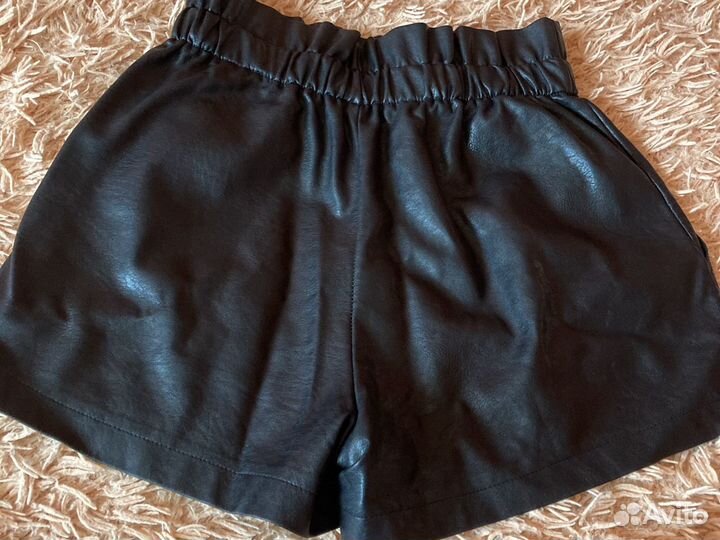 Шорты эко кожа размер L
