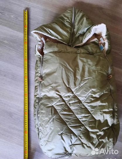 Конверт в коляску из овчины