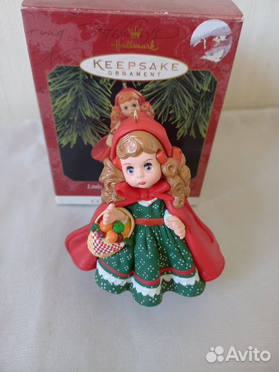 Елочная игрушка Halmark Красная шапочка