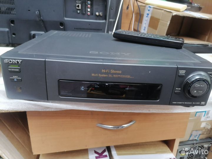Видеомагнитофон sony hi fi