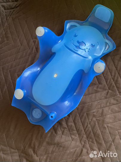 Ванночка для купания с горкой