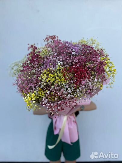 Букет из гипсофилы